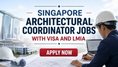 Singapore Architectural Coordinator Jobs with Visa and LMIA