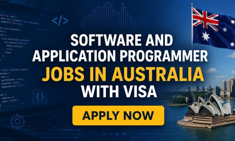 Software and Application Programmer Jobs in Australia with Visa