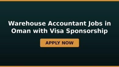 Warehouse Accountant Jobs in Oman with Visa Sponsorship