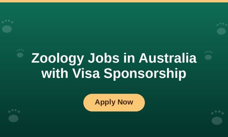 Zoology Jobs in Australia with Visa Sponsorship