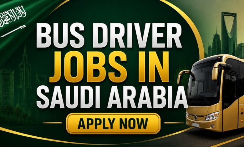 Bus Driver Jobs in Saudi Arabia