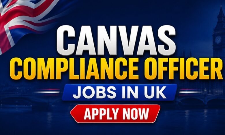 Canvas Compliance Officer Jobs in UK