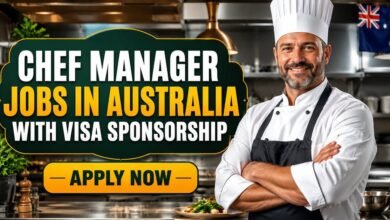 Chef Manager Jobs in Australia with Visa Sponsorship
