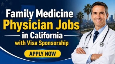 Family Medicine Physician Jobs in California with Visa Sponsorship