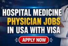 Hospital Medicine Physician Jobs in USA with Visa