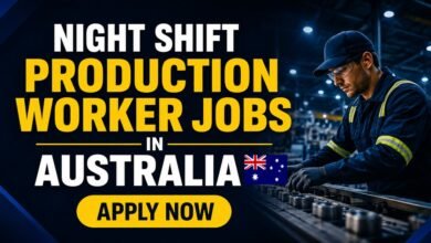 Night Shift Production Worker Jobs in Australia