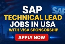 SAP Technical Lead Jobs in USA with Visa Sponsorship