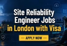 Site Reliability Engineer Jobs in London with Visa