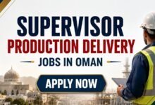 Supervisor Production Delivery Jobs in Oman