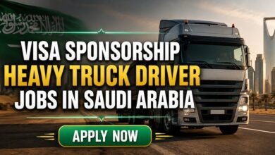 Visa Sponsorship Heavy Truck Driver Jobs in Saudi Arabia