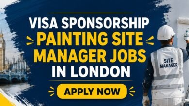 Visa Sponsorship Painting Site Manager Jobs in London