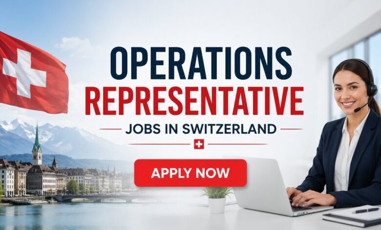 Operations Representative Jobs in Switzerland