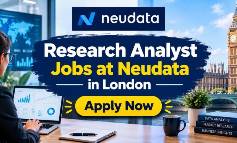 Research Analyst Jobs at Neudata in London