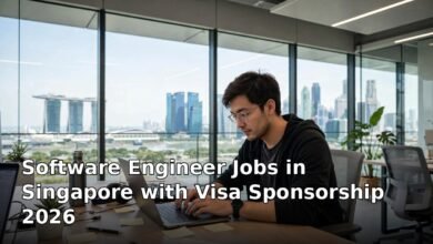 software engineer jobs in singapore with visa sponsorship 2026