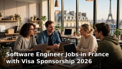 software engineer jobs in france with visa sponsorship 2026