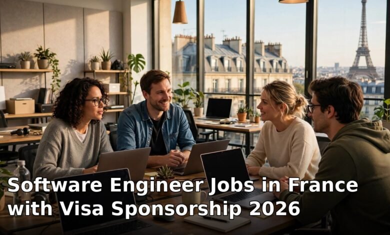 software engineer jobs in france with visa sponsorship 2026