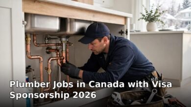 plumber jobs in canada with visa sponsorship 2026