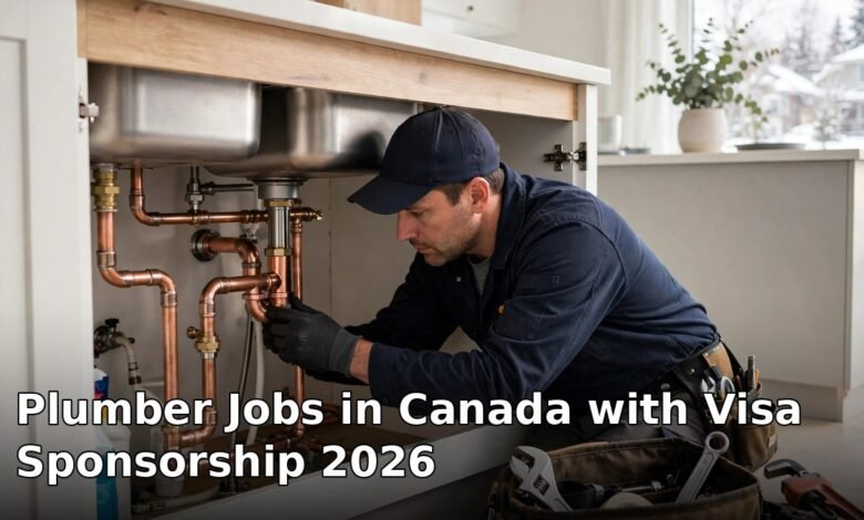 plumber jobs in canada with visa sponsorship 2026