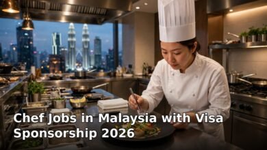 chef jobs in malaysia with visa sponsorship 2026