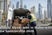 delivery driver jobs in dubai with visa sponsorship 2026