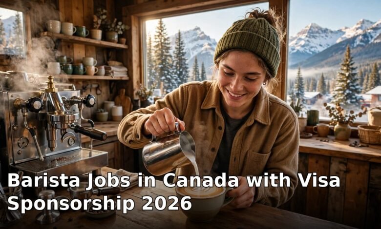 barista jobs in canada with visa sponsorship 2026