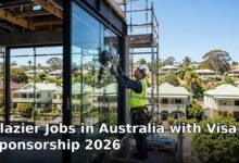 glazier jobs in australia with visa sponsorship 2026