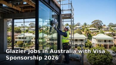 glazier jobs in australia with visa sponsorship 2026