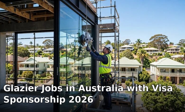 glazier jobs in australia with visa sponsorship 2026