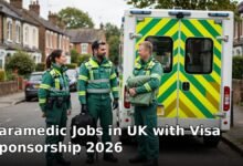 paramedic jobs in uk with visa sponsorship 2026