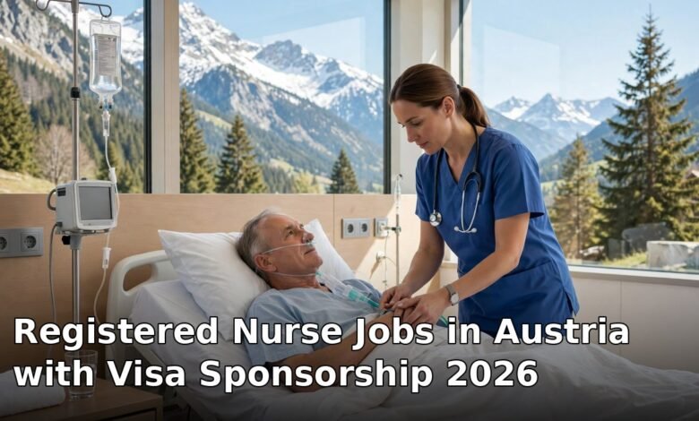 registered nurse jobs in austria with visa sponsorship 2026