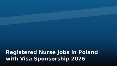 registered nurse jobs in poland with visa sponsorship 2026