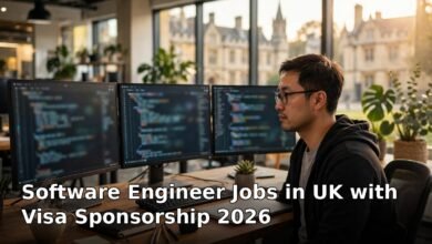 software engineer jobs in uk with visa sponsorship 2026