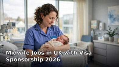 midwife jobs in uk with visa sponsorship 2026