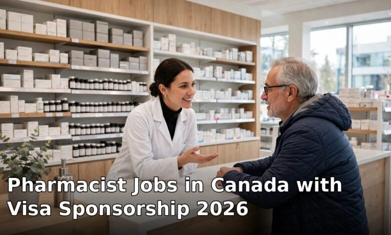 pharmacist jobs in canada with visa sponsorship 2026