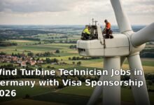 wind turbine technician jobs in germany with visa sponsorship 2026