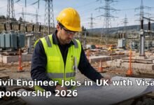 civil engineer jobs in uk with visa sponsorship 2026