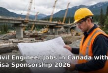 civil engineer jobs in canada with visa sponsorship 2026