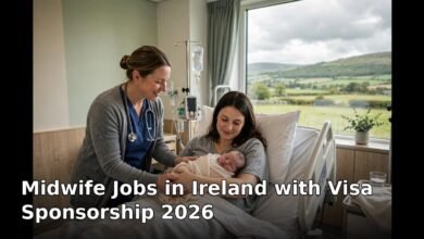 midwife jobs in ireland with visa sponsorship 2026