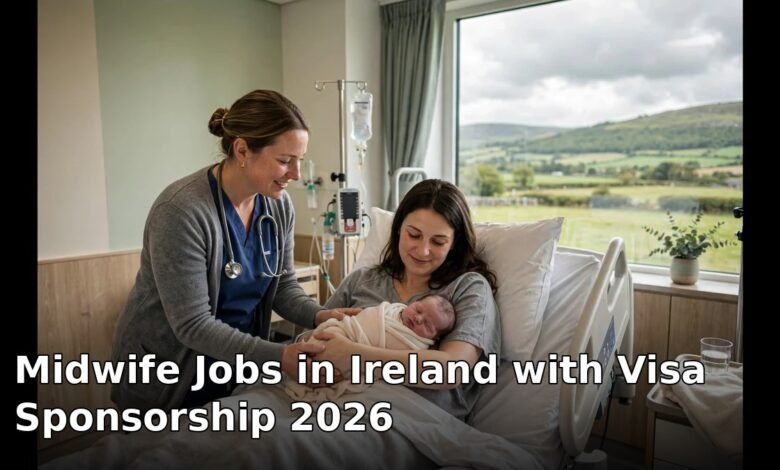 midwife jobs in ireland with visa sponsorship 2026
