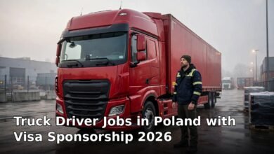 truck driver jobs in poland with visa sponsorship 2026