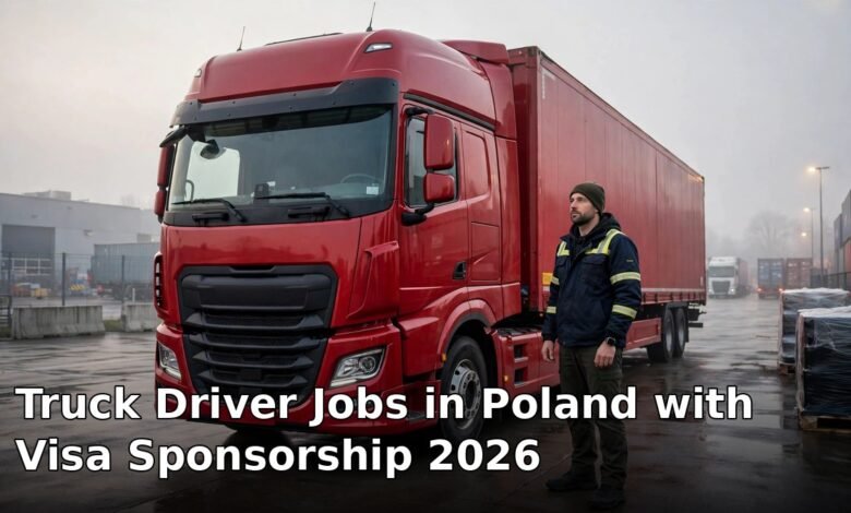 truck driver jobs in poland with visa sponsorship 2026