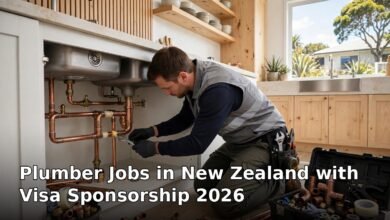 plumber jobs in new zealand with visa sponsorship 2026