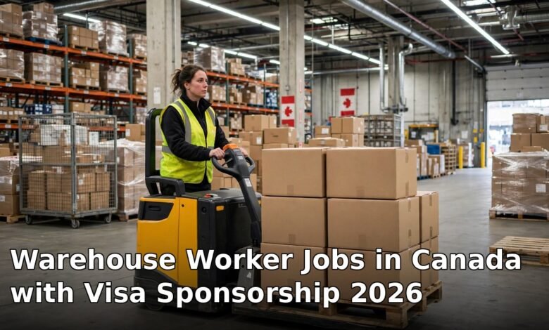 warehouse worker jobs in canada with visa sponsorship 2026
