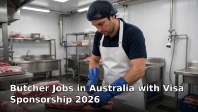 butcher jobs in australia with visa sponsorship 2026