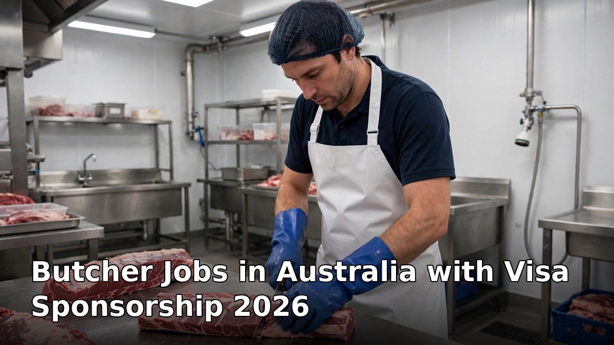 Butcher Jobs in Australia with Visa Sponsorship 2026 – Open Route