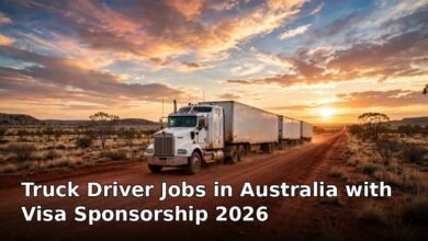 truck driver jobs in australia with visa sponsorship 2026
