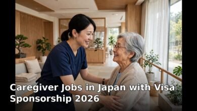 caregiver jobs in japan with visa sponsorship 2026
