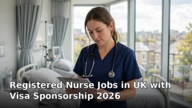 registered nurse jobs in uk with visa sponsorship 2026
