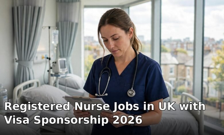 registered nurse jobs in uk with visa sponsorship 2026