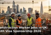 construction worker jobs in uk with visa sponsorship 2026